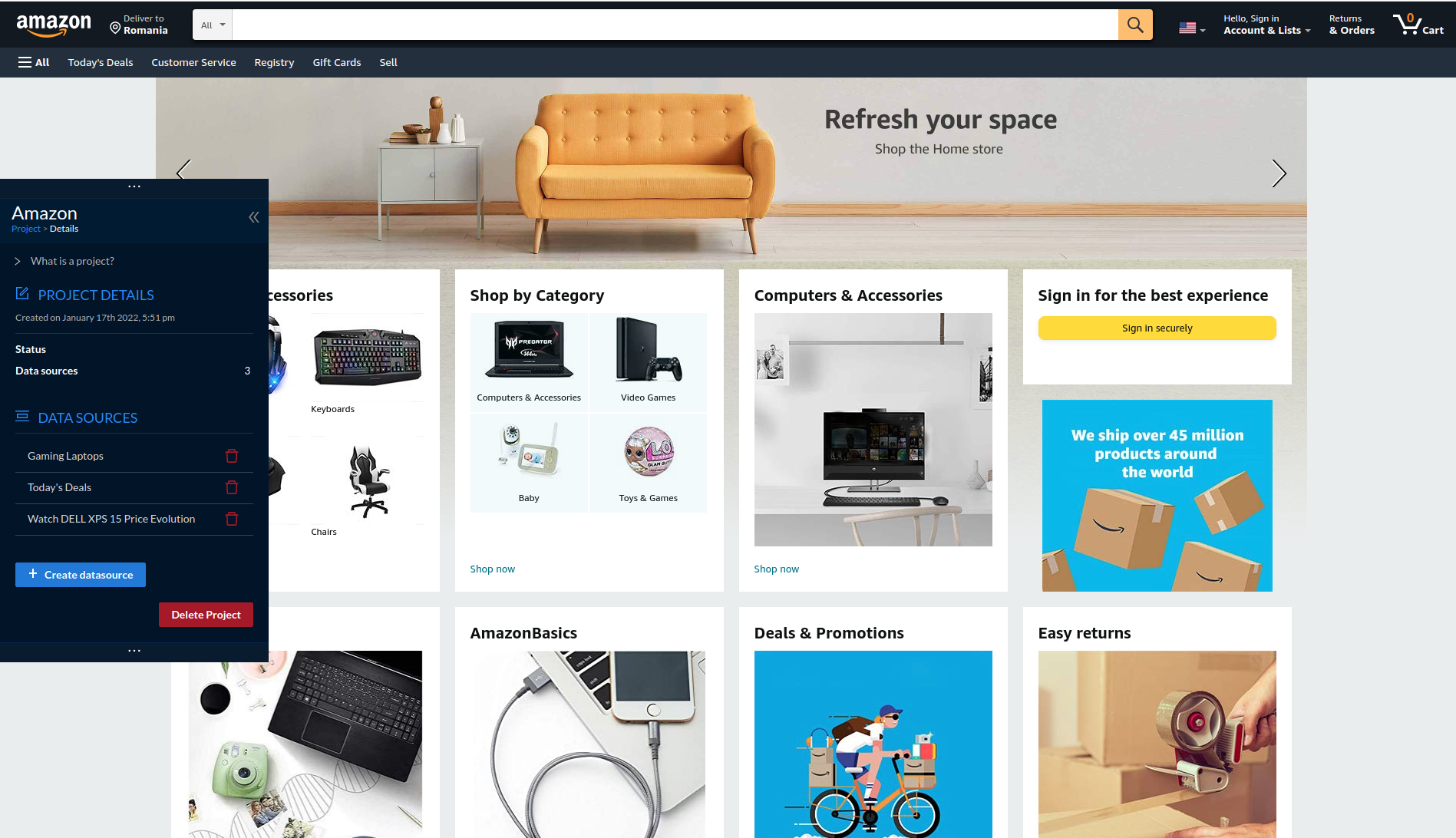 ScrapeAll gallery image