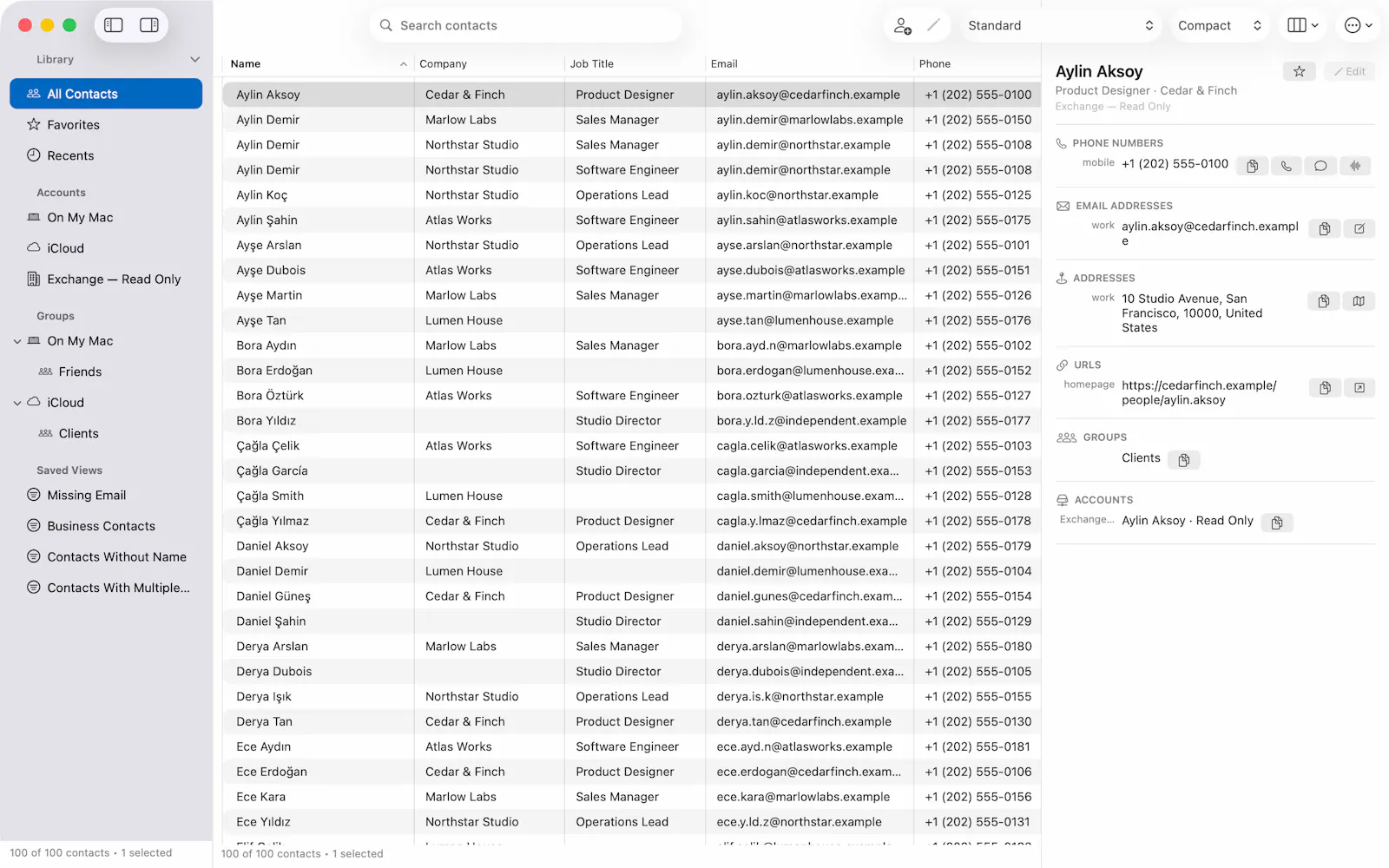 Compact Contacts screenshot 4