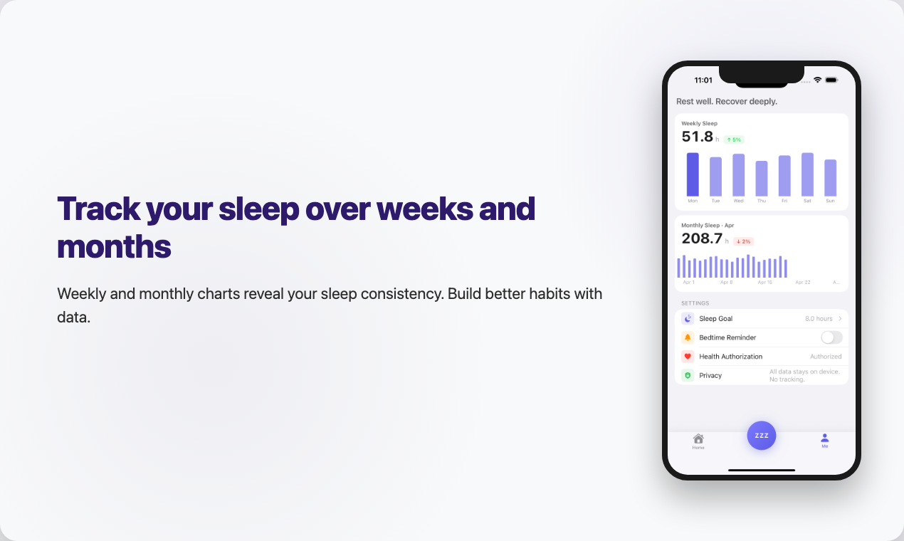 SleepUp - Sleep Tracker gallery image