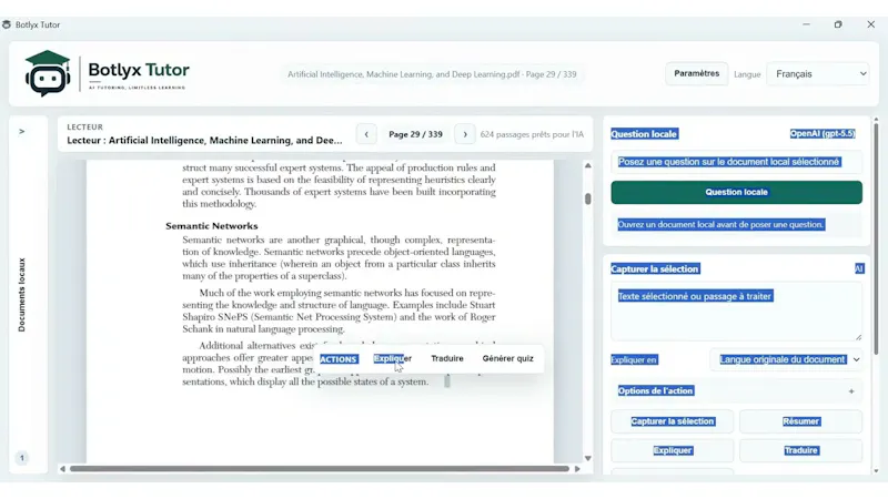 Botlyx Tutor screenshot 1 (video preview)
