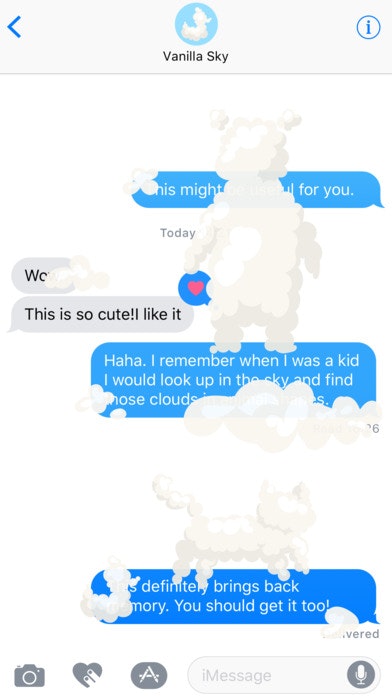Vanilla Sky iMessage Stickers gallery image