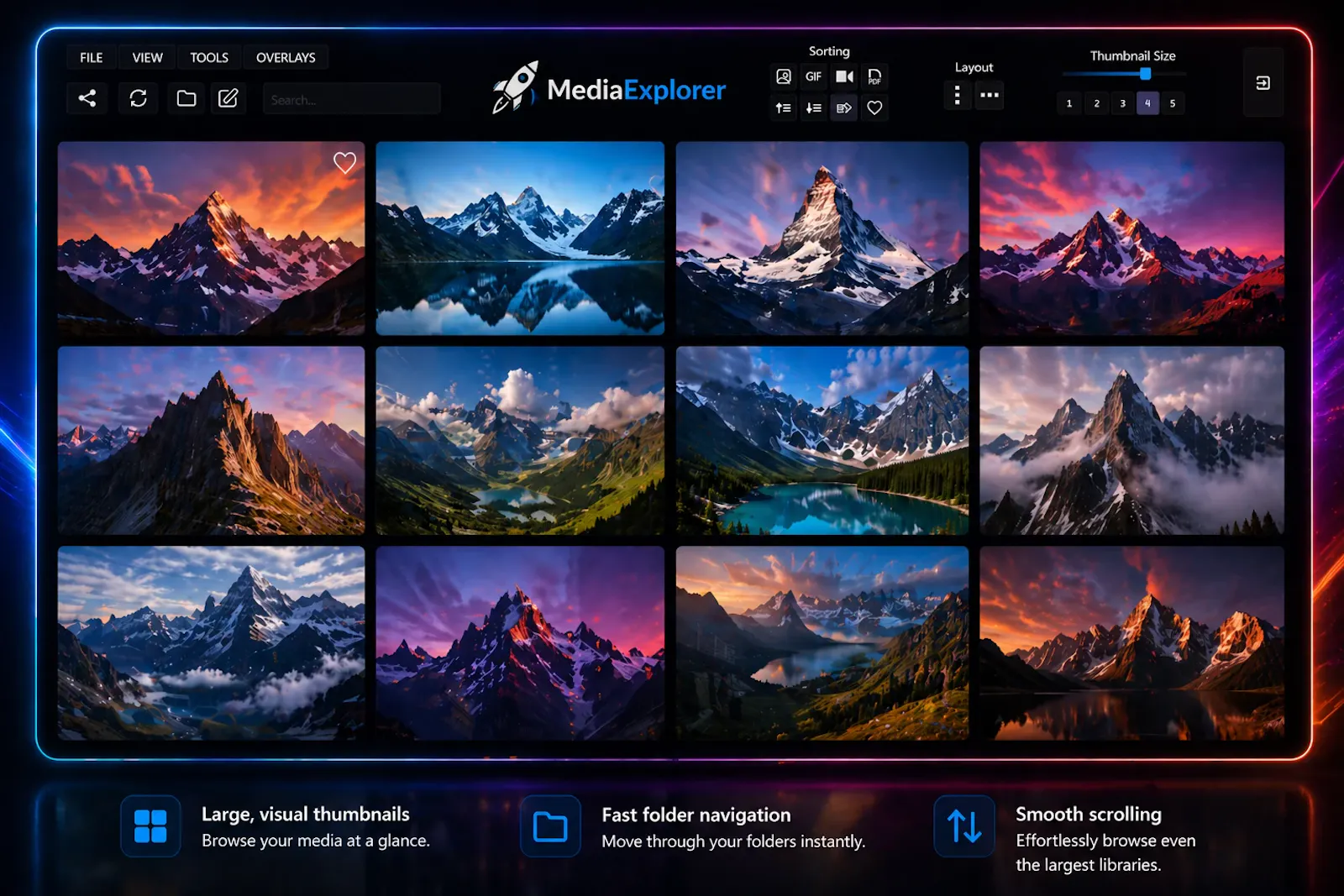 MediaExplorer screenshot 2