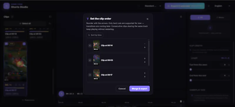 Shorts Studio — game zone screenshot 6