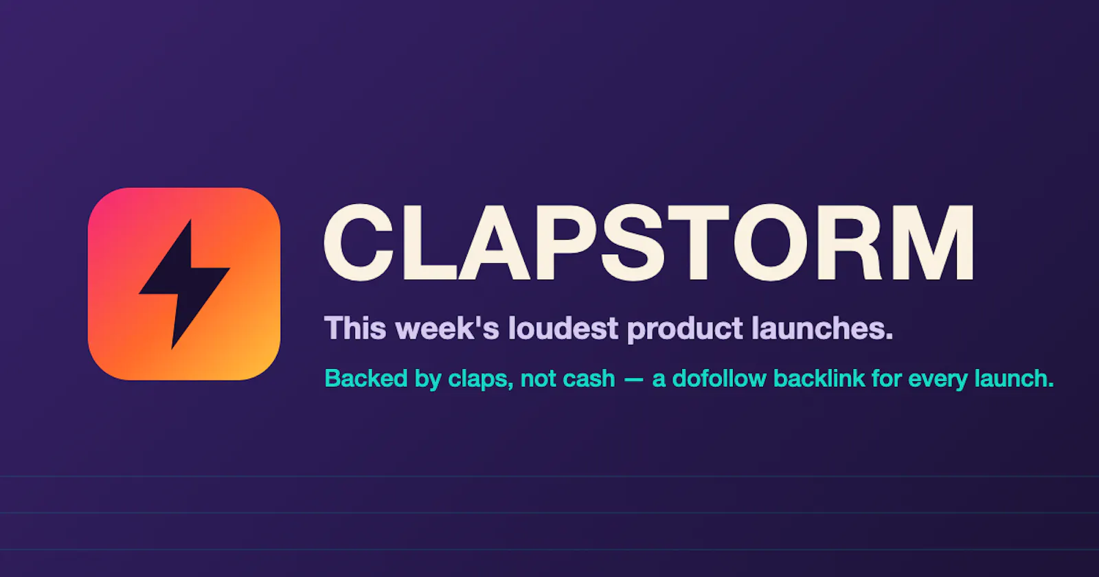 CLAPSTORM screenshot 1