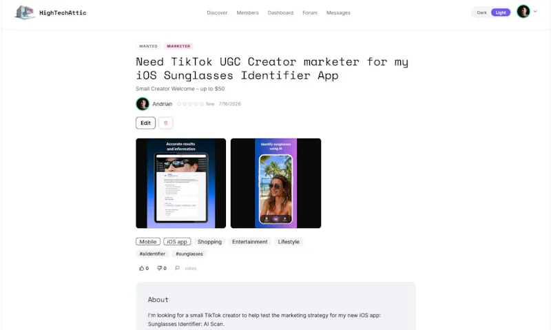 HighTechAttic screenshot 4