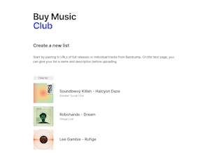 Buy Music Club gallery image