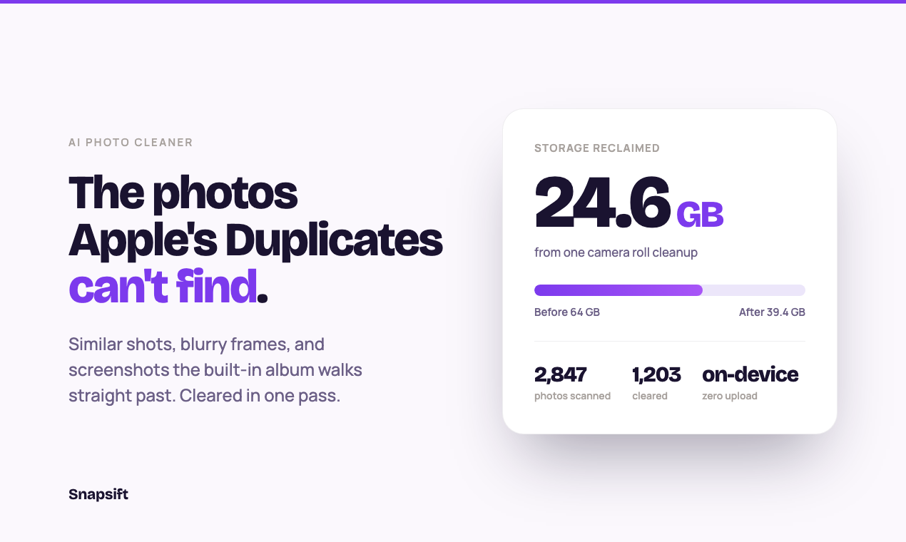 Snapsift gallery image