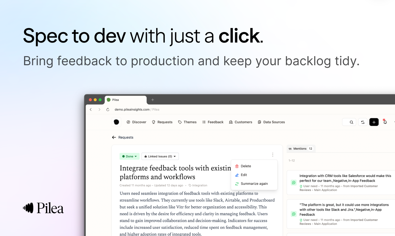 Pilea Insights - Your next move is hiding in your feedback. media 4