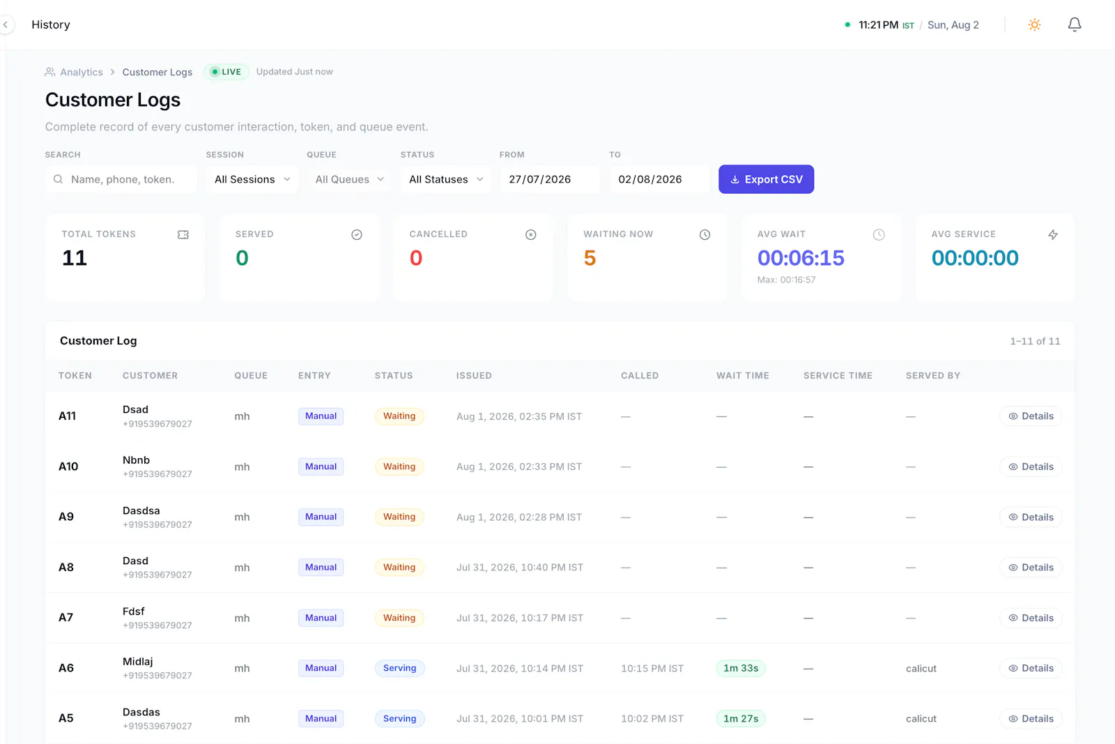 Q4Queue screenshot 4