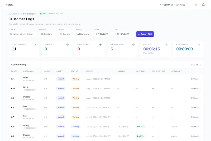 Q4Queue screenshot 4
