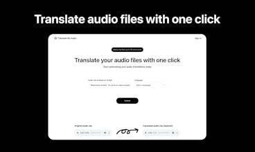 Translate My Audio gallery image