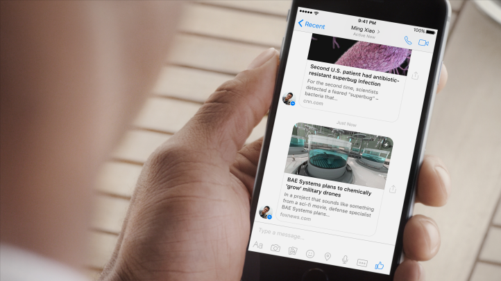 Introducing Instant Articles in Messenger