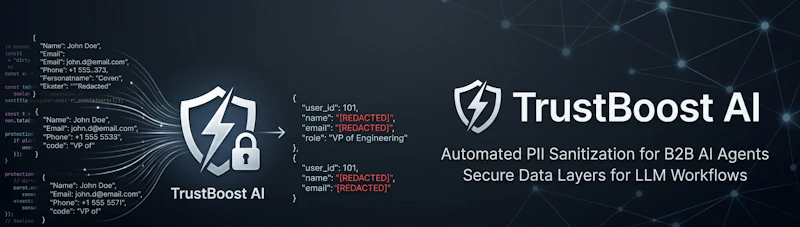 TrustBoost PII Sanitizer screenshot 2