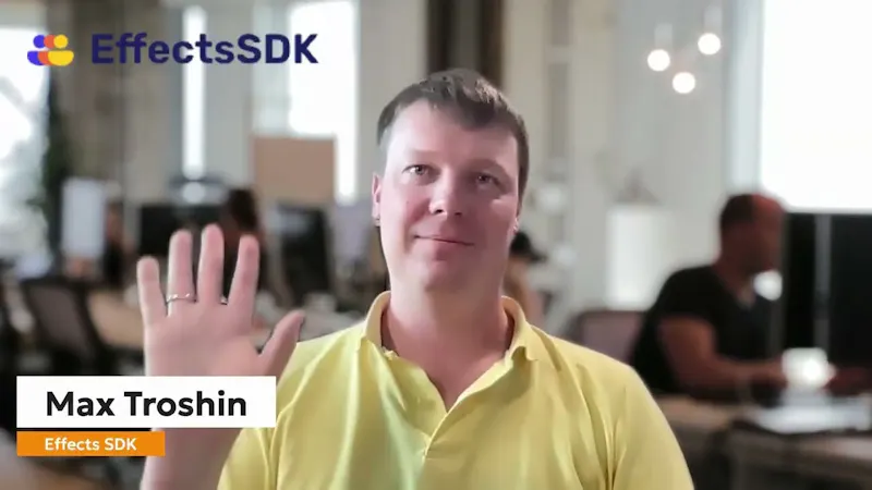 Effects SDK screenshot 1 (video preview)