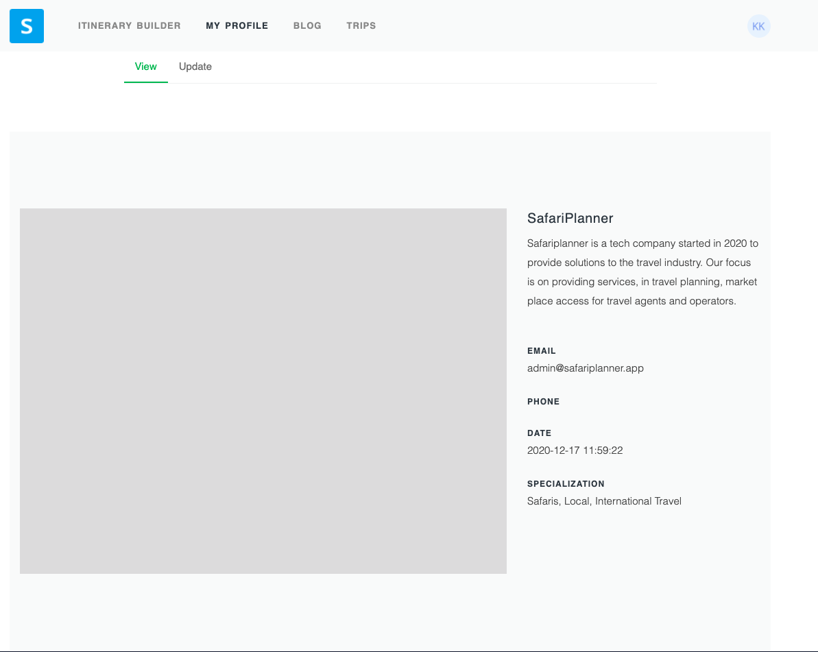 Safari Planner gallery image