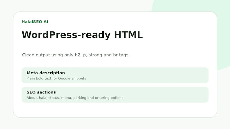 HalalSEO AI screenshot 4