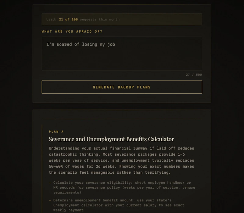 Backup Plan screenshot 4