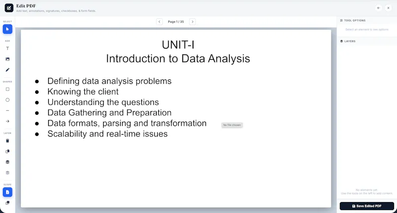 PDF Metrix screenshot 1