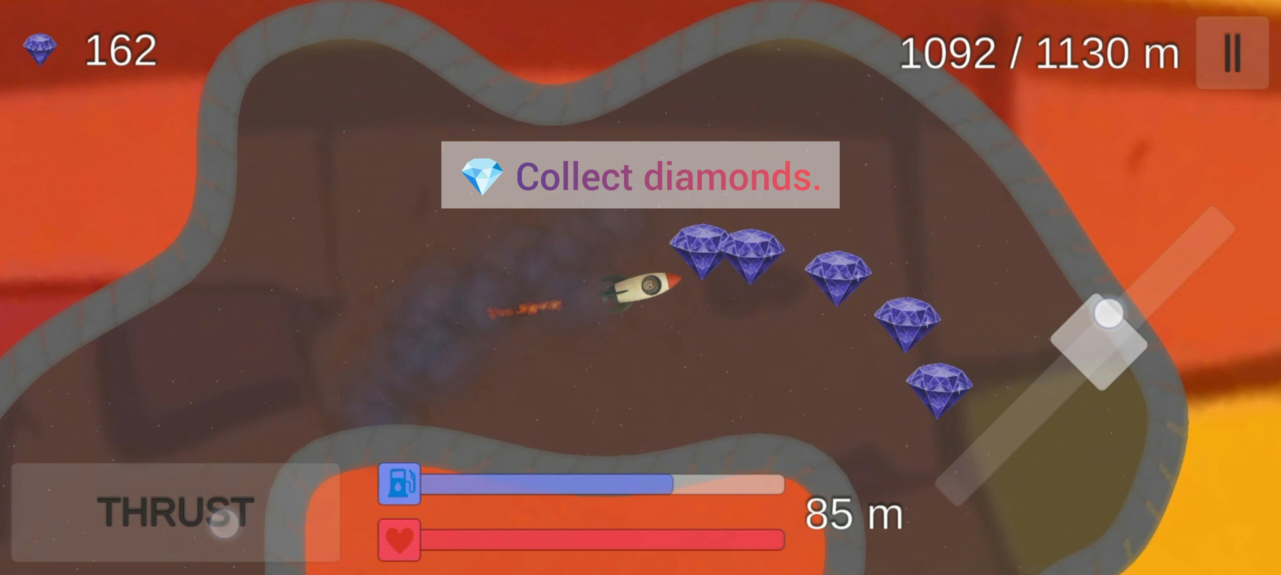 Média Rupture de gravité - Rocket Game 2D Mobile 5