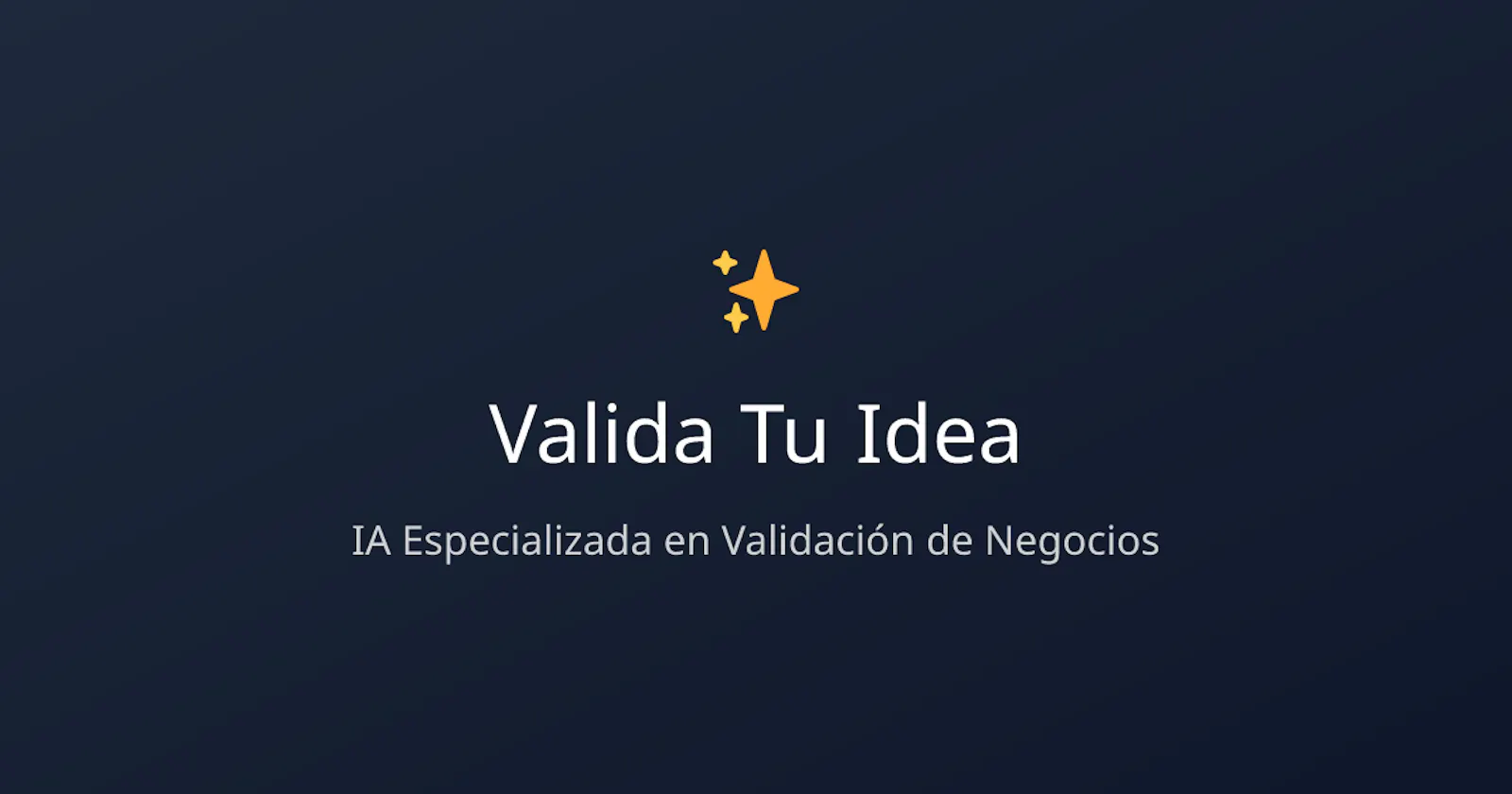 Valida Tu Idea screenshot 2