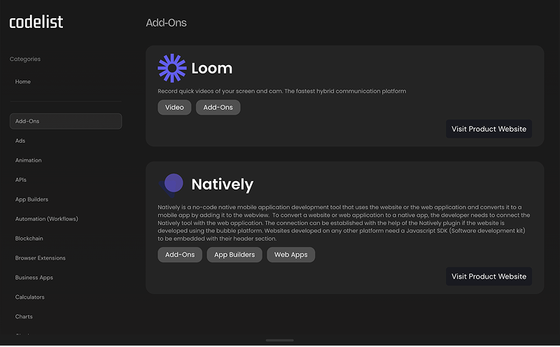 Codelist gallery image