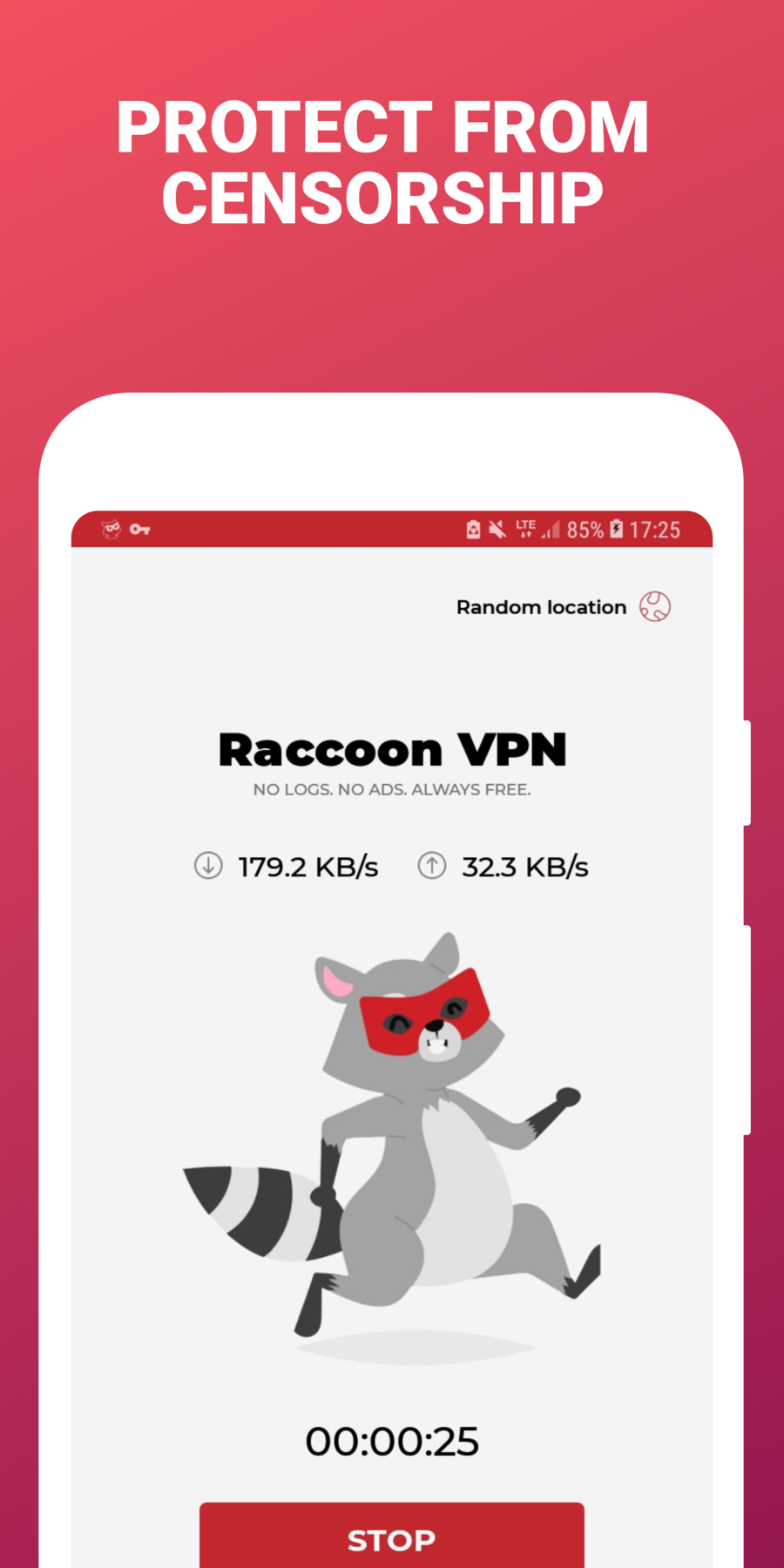 Raccoon VPN gallery image