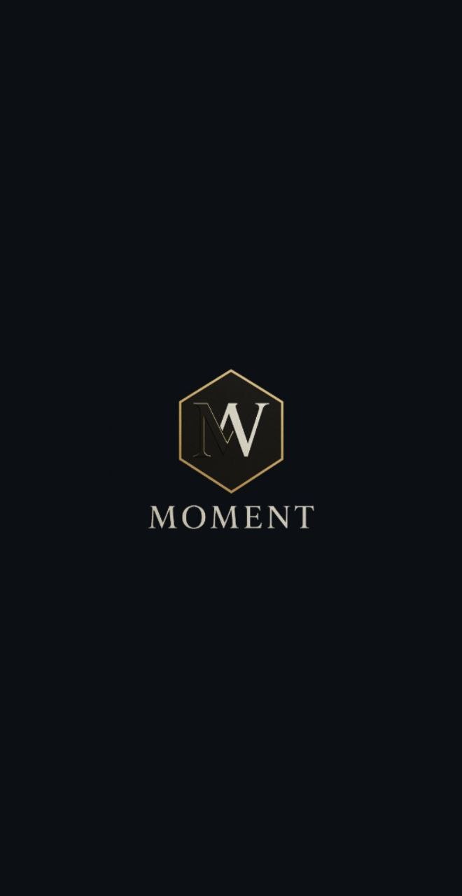 Moment : The Moment a Connection Begins - Product Hunt launch logo and brand identity