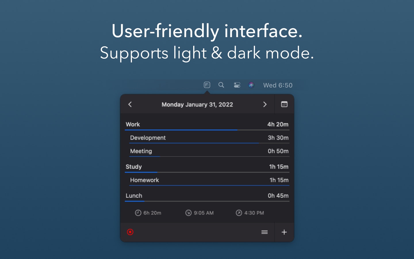 Daily Time Tracking gallery image