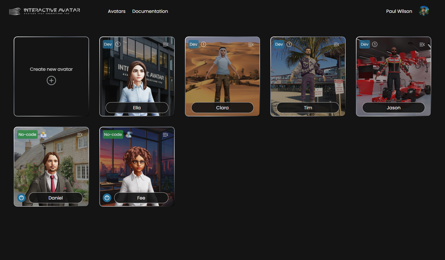 Interactive Avatar gallery image