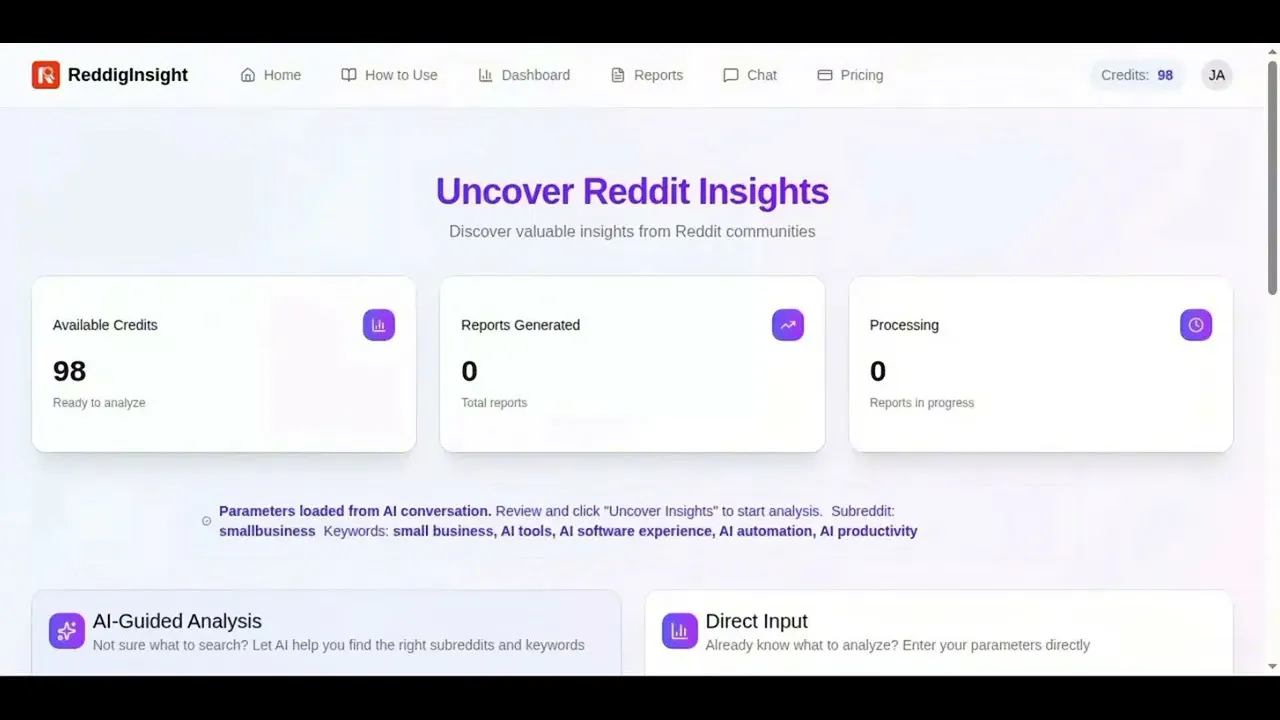 ReddigInsight gallery image