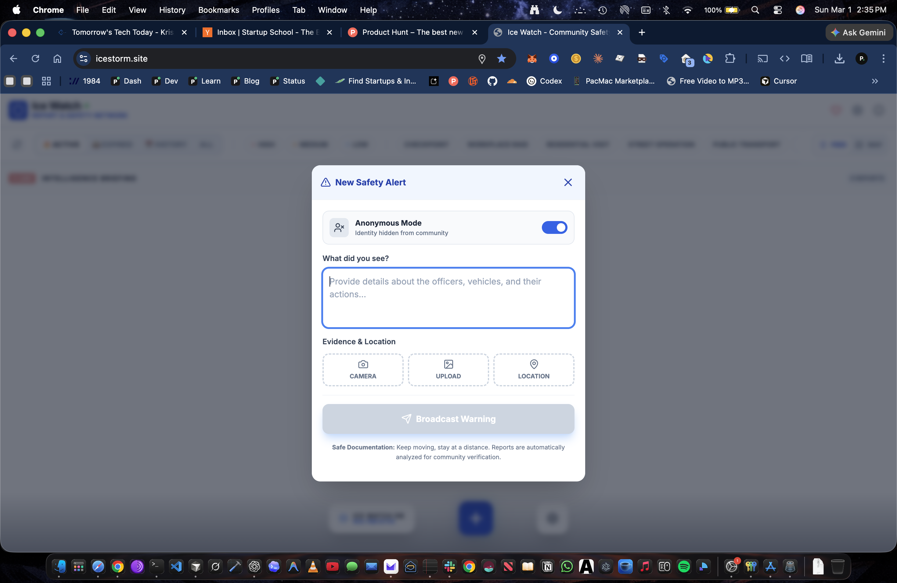 Ice Watch - Screenshot 2 showing product features and functionality