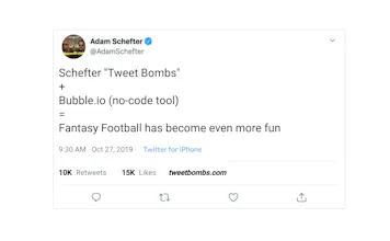 Tweet Bombs gallery image