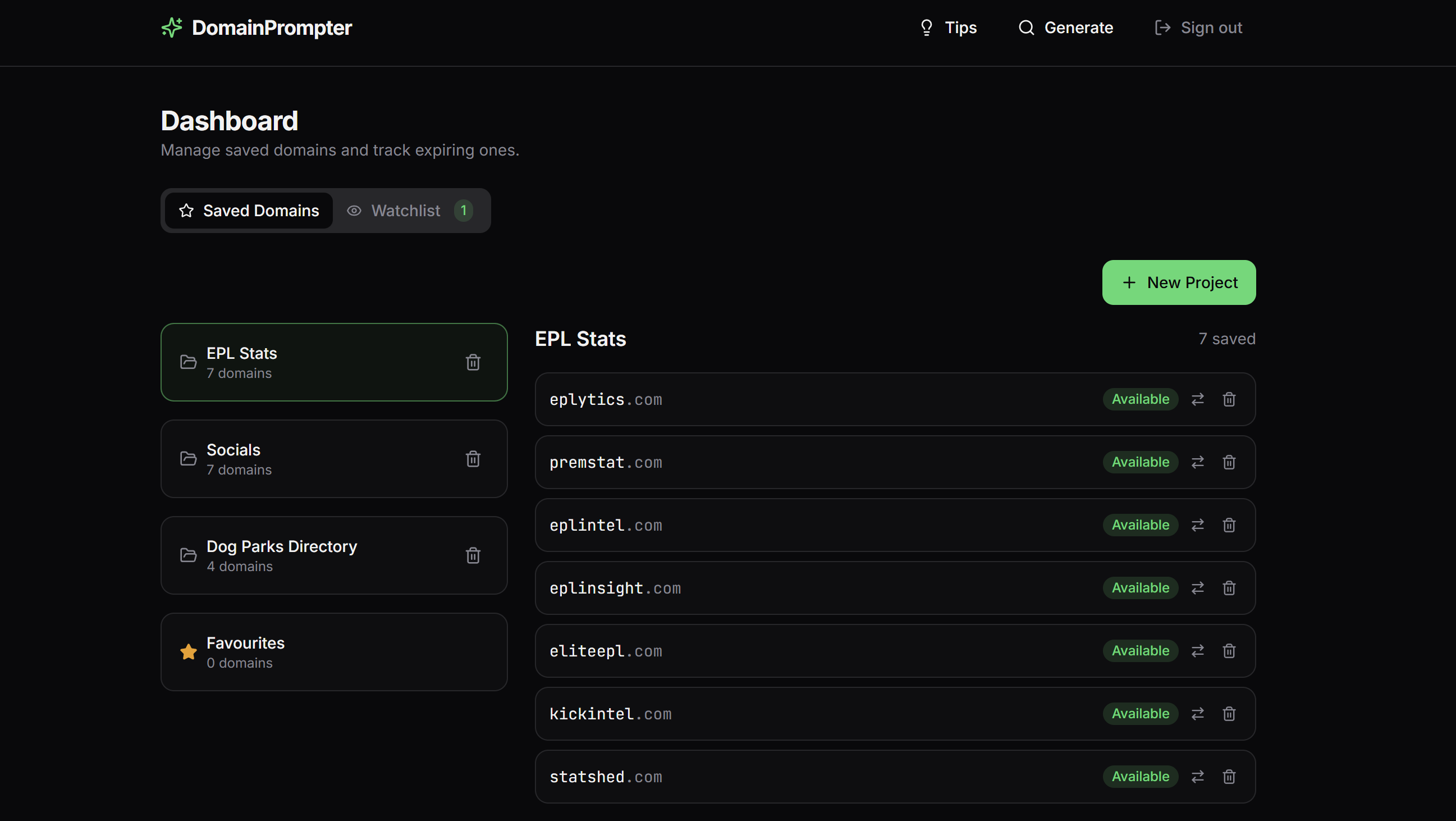DomainPrompter gallery image