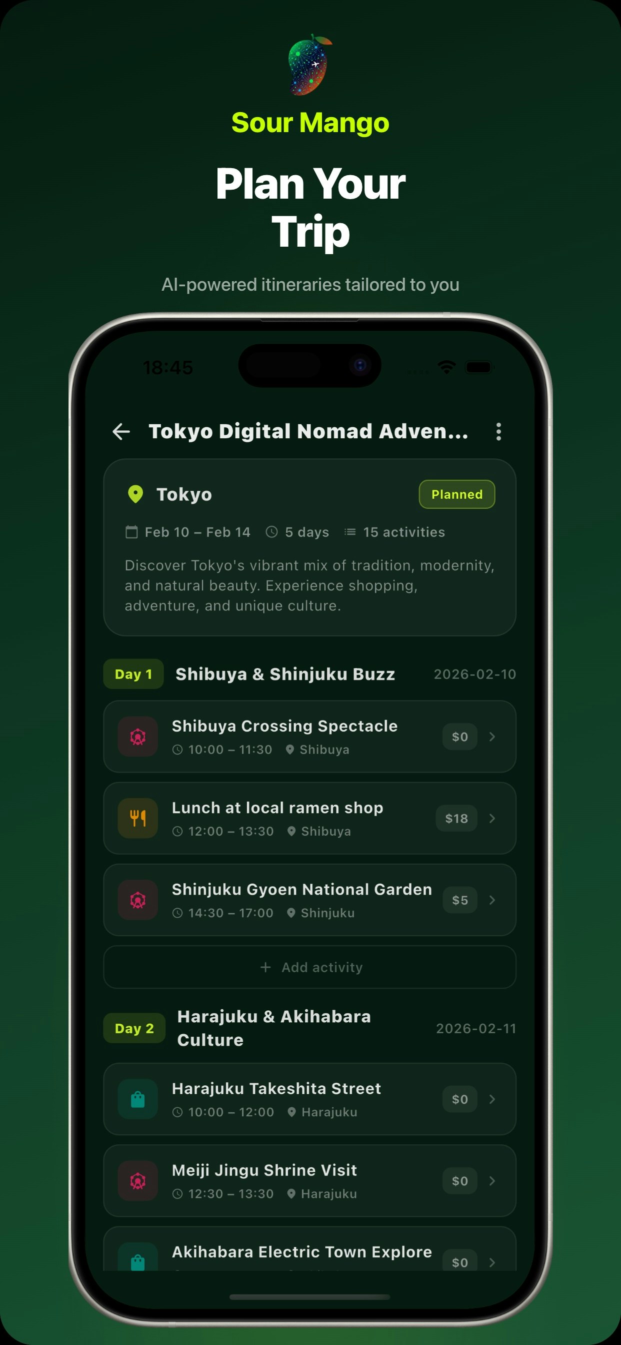 Sour Mango : AI Travel Companion gallery image