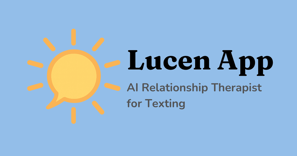 Lucen - Main product screenshot demonstrating key features and user interface
