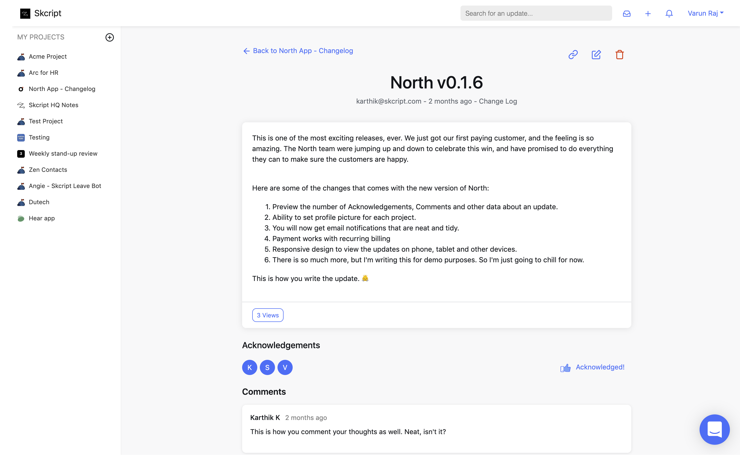 North App Image