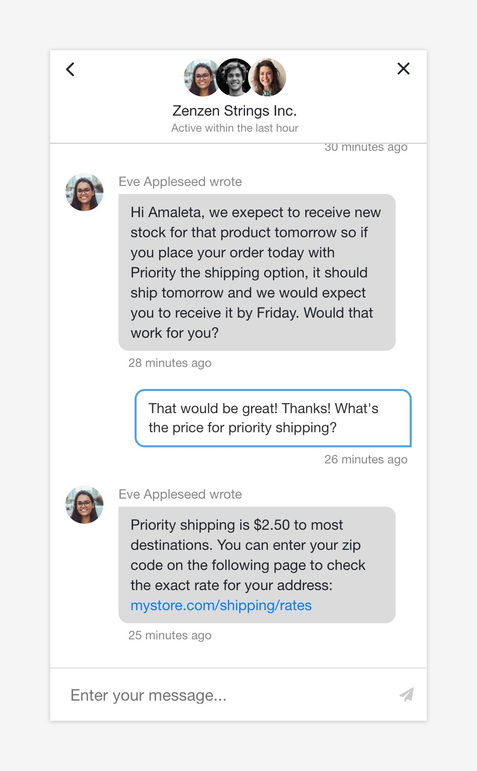 ThroughMessage gallery image