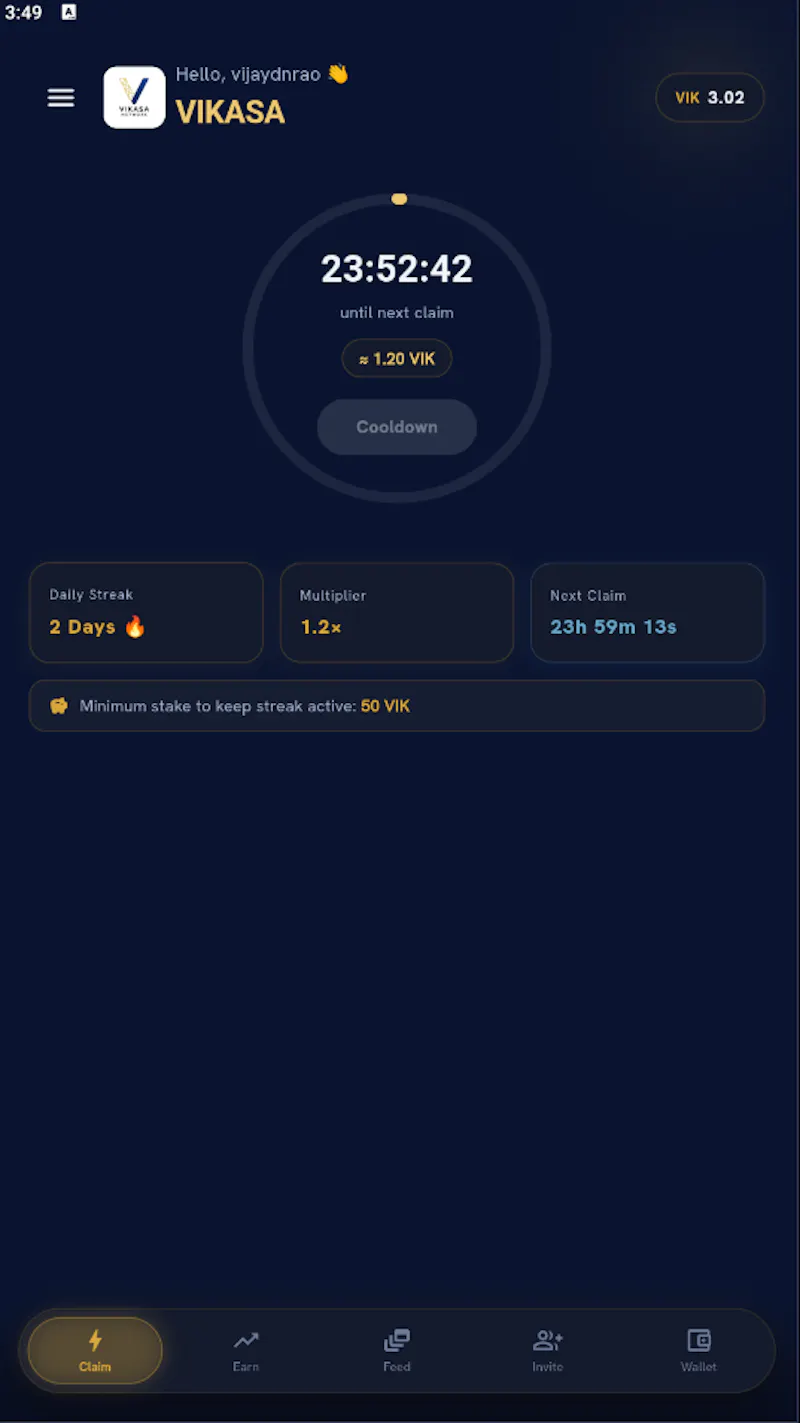 VIKASA Network screenshot 2