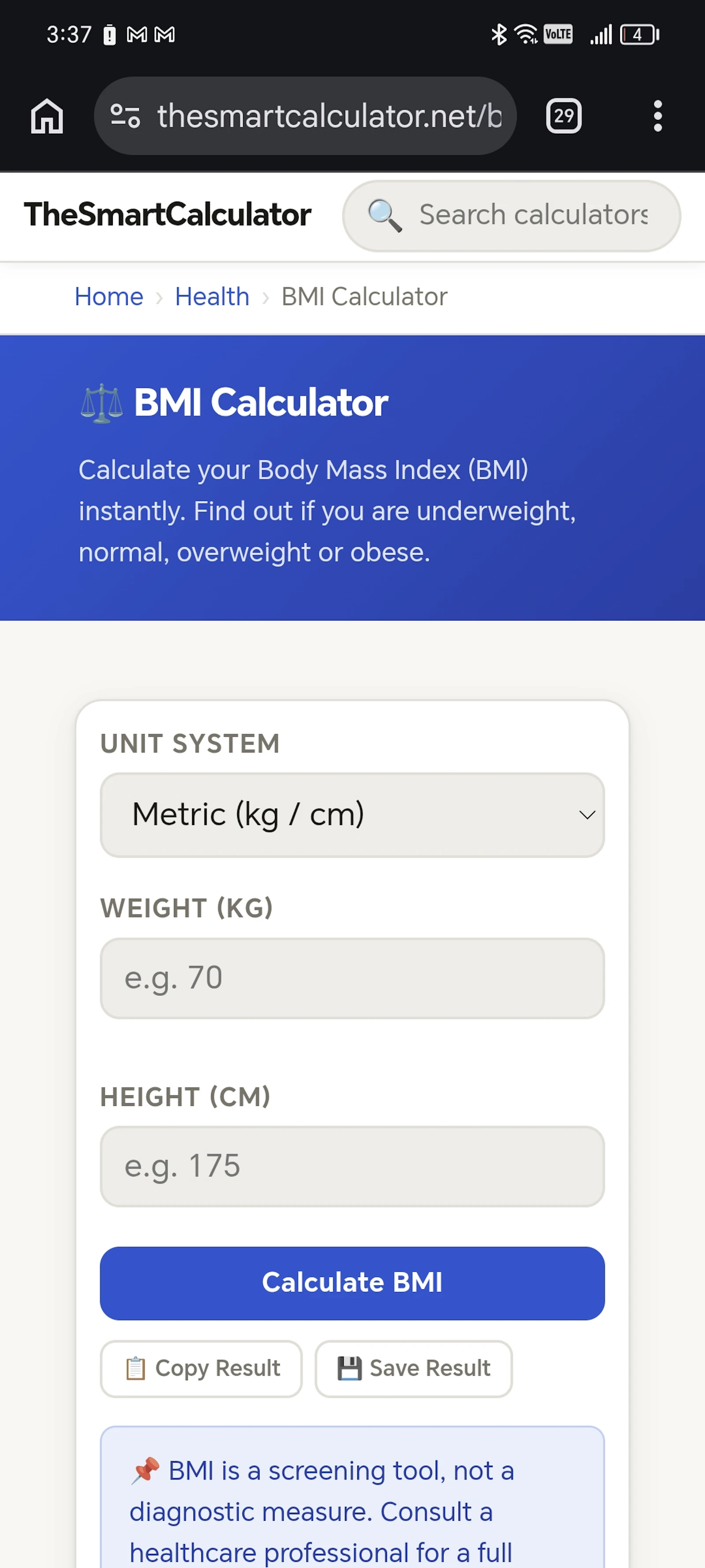 TheSmartCalculator screenshot 3