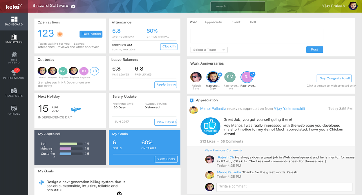 Keka HR gallery image