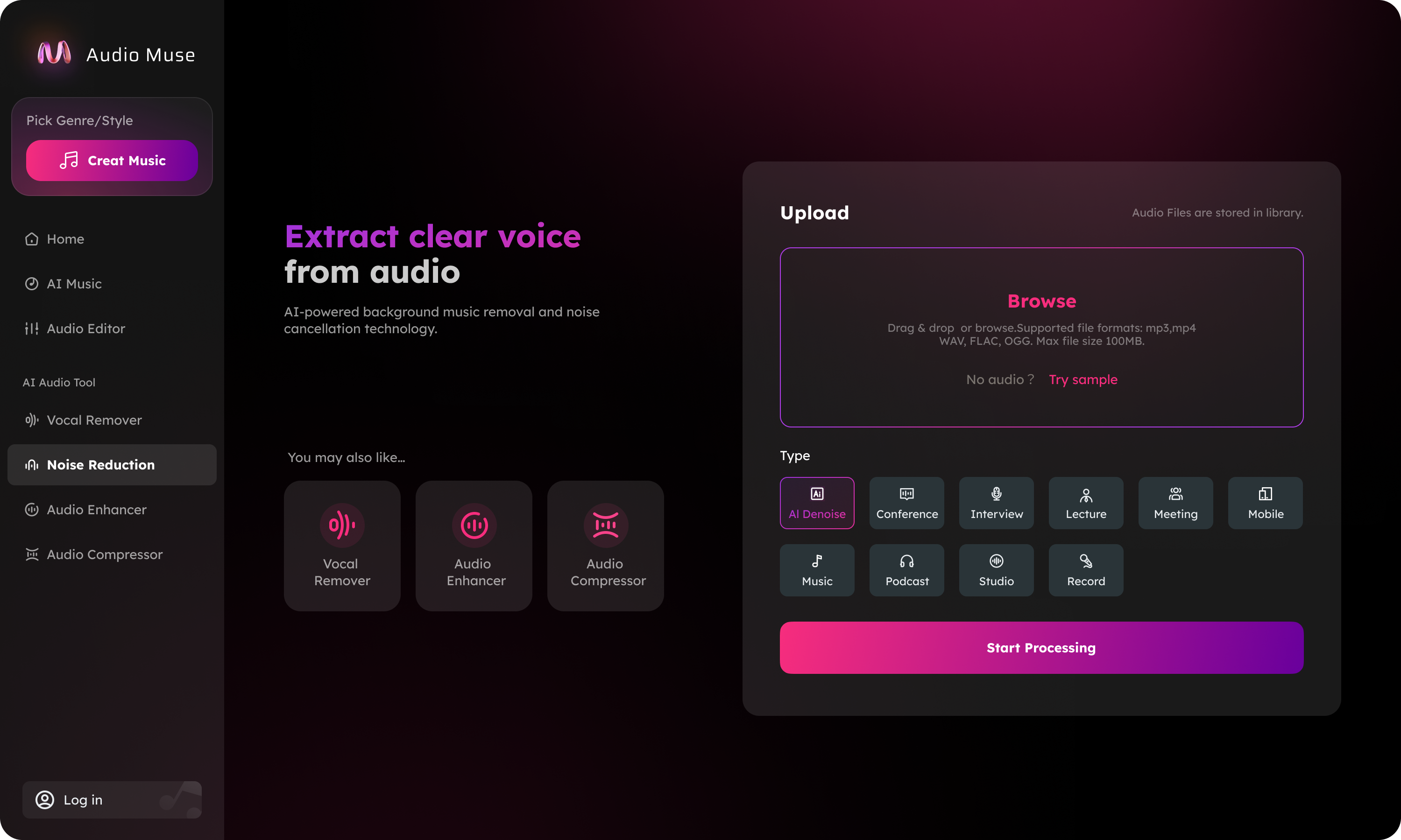 Audiomus - Audiotools online media 2