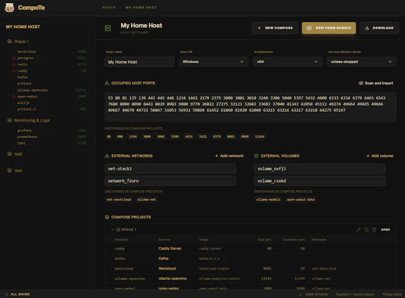 CompoTe screenshot 1
