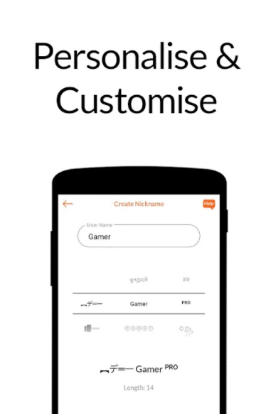  Nickname Generator, Nicks Finder App 
