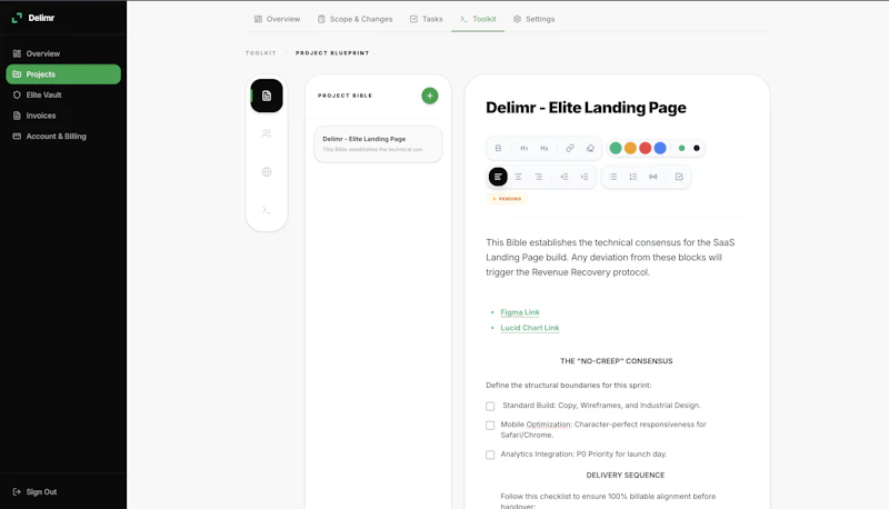 Delimr screenshot 6