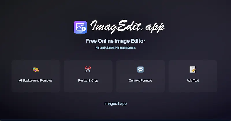 ImagEdit 제품 배너