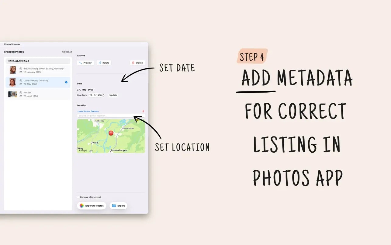 PhotoScanner — Digitize Your Photos gallery image