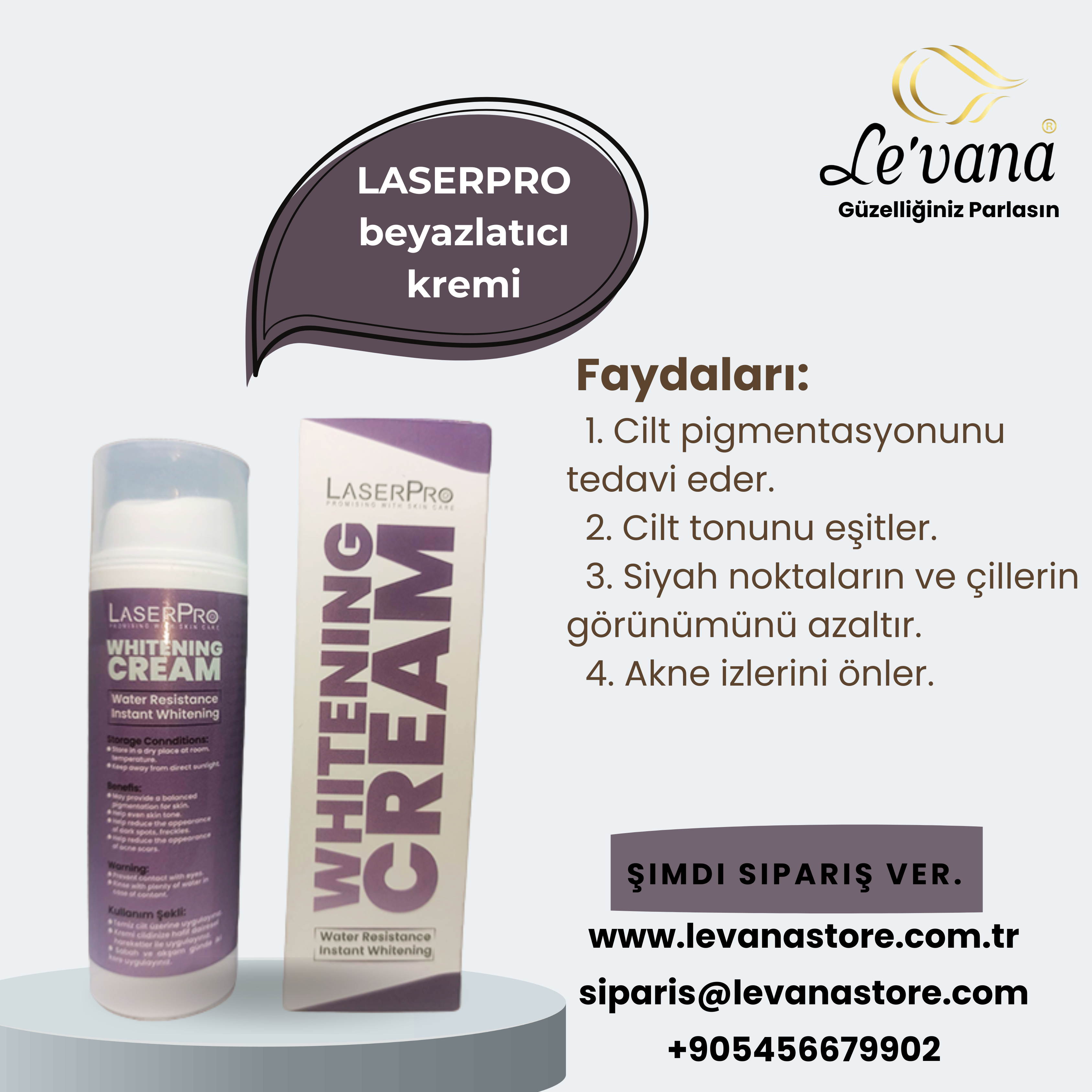 LASERPRO Whitening cream media 1