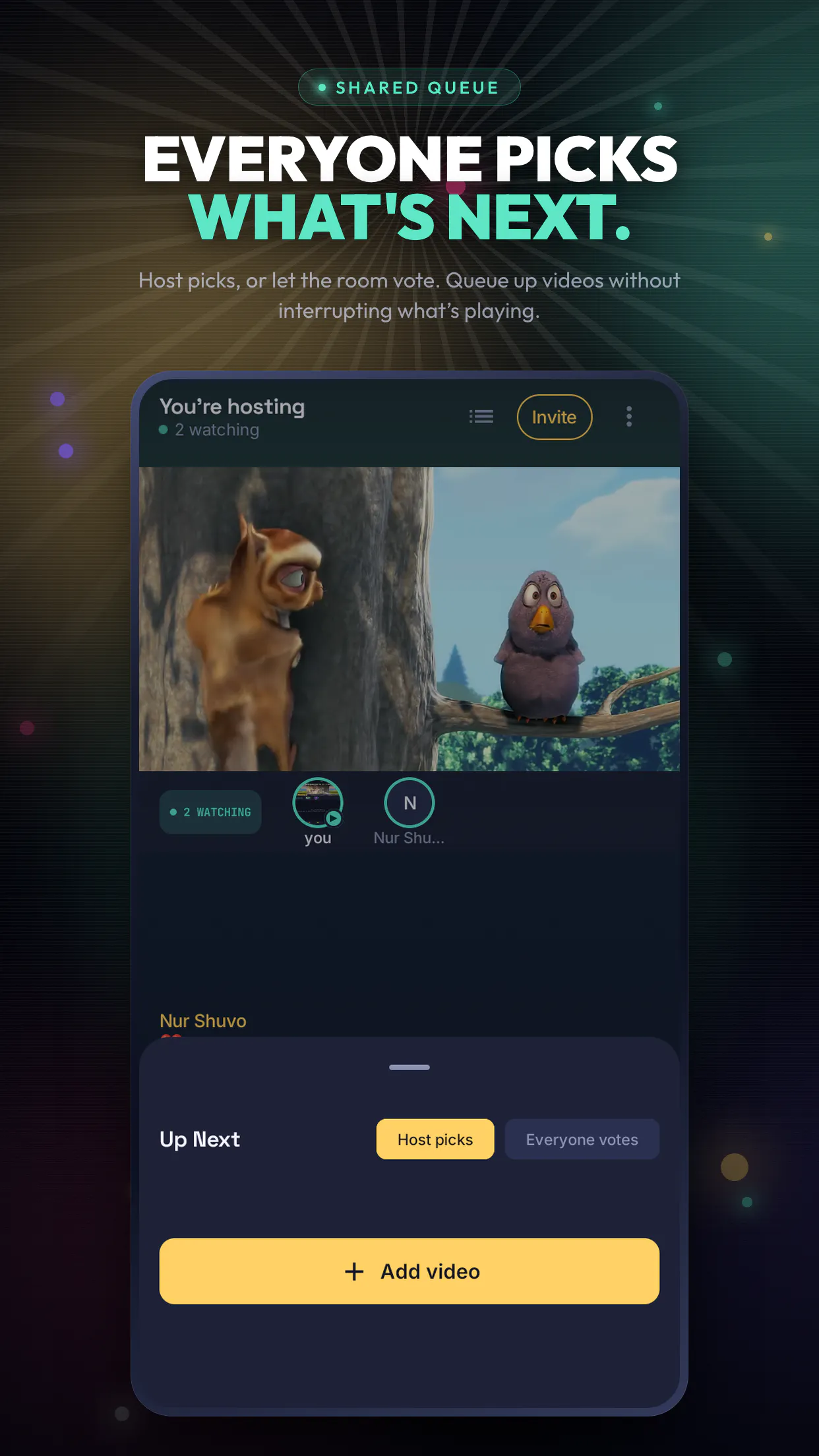 Synqo – Watch Party gallery image