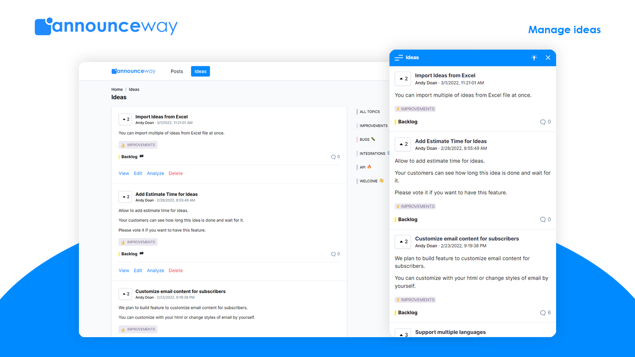 Announceway gallery image