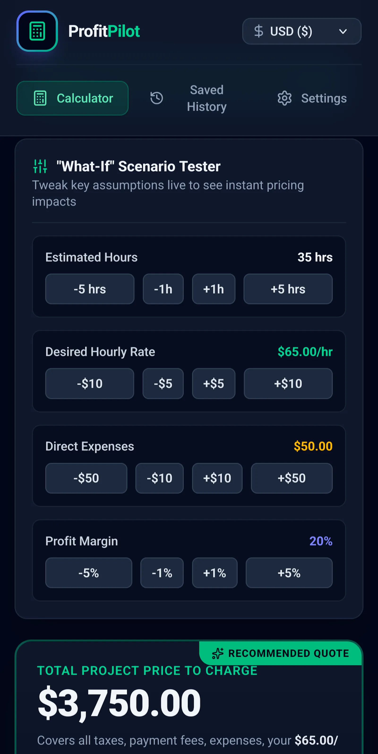 ProfitPilot screenshot 4